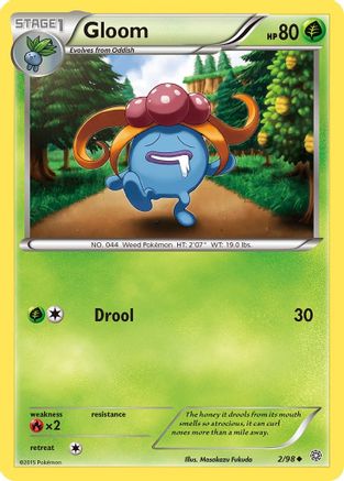 Gloom 2/98 - XY Ancient Origins Reverse Holofoil