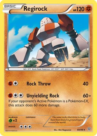 Regirock 40/98 - XY Ancient Origins