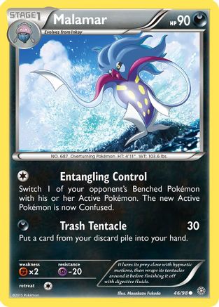 Malamar 46/98 - XY Ancient Origins Reverse Holofoil
