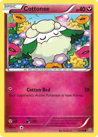Cottonee 55/98 - XY Ancient Origins