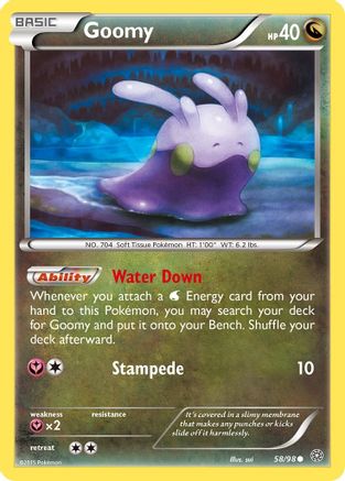 Goomy 58/98 - XY Ancient Origins Reverse Holofoil