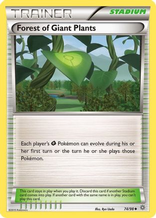 Forest of Giant Plants 74/98 - XY Ancient Origins Reverse Holofoil