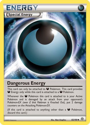 Dangerous Energy 82/98 - XY Ancient Origins Reverse Holofoil