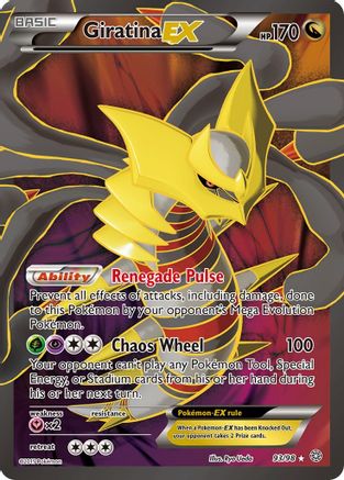 Giratina EX (93 Full Art) 93/98 - XY Ancient Origins Holofoil