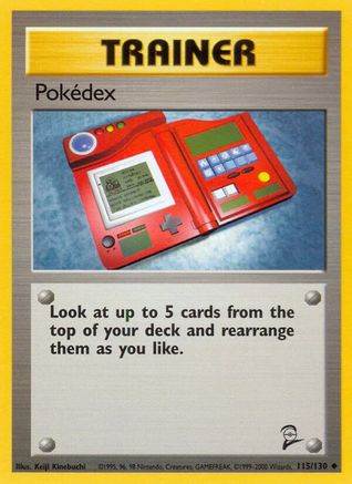 Pokedex 115/130 - Base Set 2