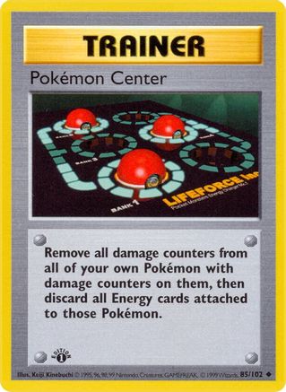 Pokemon Center 85 - Base Set Shadowless Unlimited