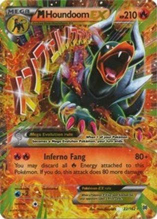 M Houndoom EX 22/162 - XY BREAKthrough Holofoil