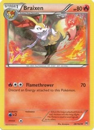Braixen 26/162 - XY BREAKthrough