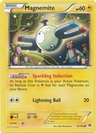 Magnemite (51) 51/162 - XY BREAKthrough