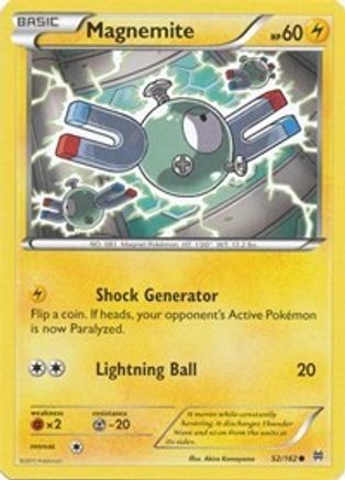 Magnemite (52) 52/162 - XY BREAKthrough