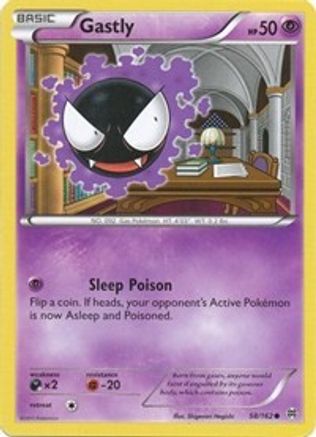 Gastly 58/162 - XY BREAKthrough