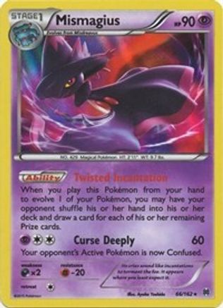 Mismagius 66/162 - XY BREAKthrough Reverse Holofoil