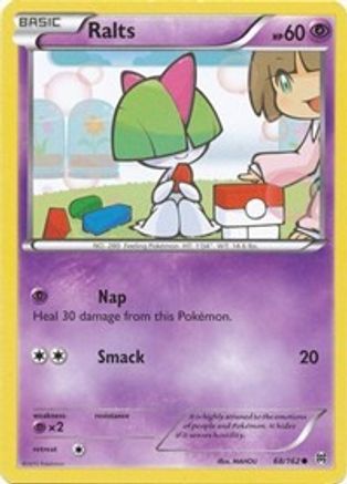 Ralts (68) 68/162 - XY BREAKthrough Reverse Holofoil