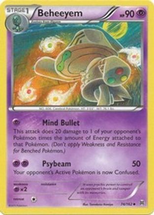 Beheeyem 74/162 - XY BREAKthrough