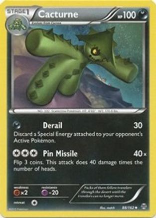 Cacturne 88/162 - XY BREAKthrough Reverse Holofoil