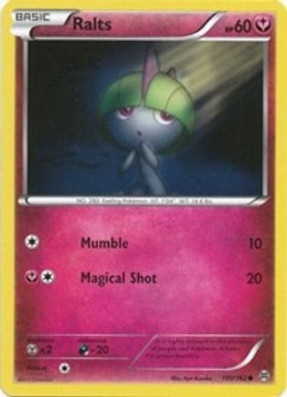 Ralts (100) 100/162 - XY BREAKthrough Reverse Holofoil