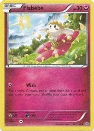 Flabebe 101/162 - XY BREAKthrough Reverse Holofoil