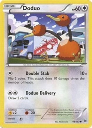 Doduo (116) 116/162 - XY BREAKthrough