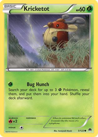 Kricketot 5/122 - XY BREAKpoint