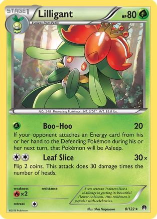 Lilligant 8/122 - XY BREAKpoint Reverse Holofoil
