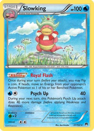 Slowking 21/122 - XY BREAKpoint Holofoil