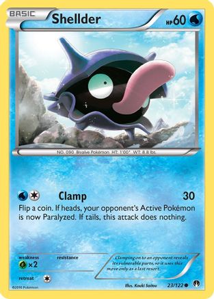 Shellder (23) 23/122 - XY BREAKpoint