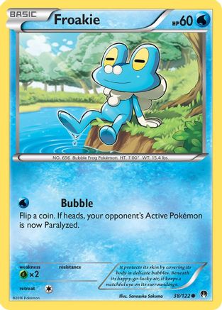 Froakie 38/122 - XY BREAKpoint Reverse Holofoil