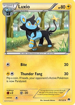 Luxio 45/122 - XY BREAKpoint