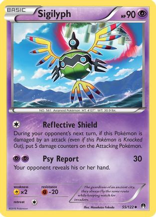 Sigilyph 55/122 - XY BREAKpoint