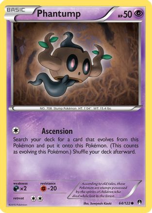 Phantump 64/122 - XY BREAKpoint Reverse Holofoil
