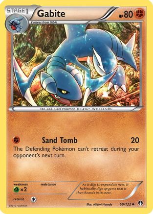 Gabite 69/122 - XY BREAKpoint
