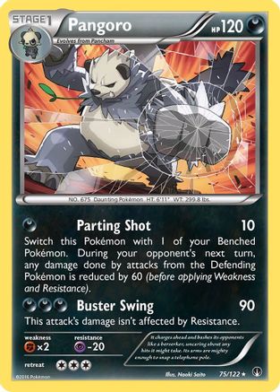 Pangoro 75/122 - XY BREAKpoint Reverse Holofoil