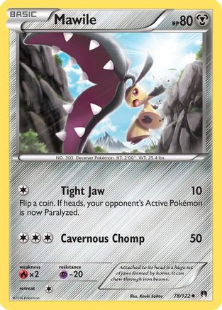 Mawile 78/122 - XY BREAKpoint Reverse Holofoil