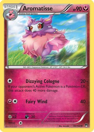 Aromatisse 85/122 - XY BREAKpoint Reverse Holofoil