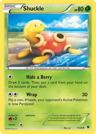 Shuckle 1/124 - XY Fates Collide
