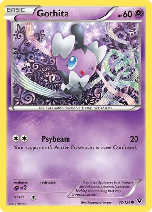 Gothita 32/124 - XY Fates Collide