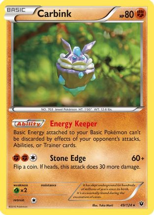 Carbink (49) 49/124 - XY Fates Collide