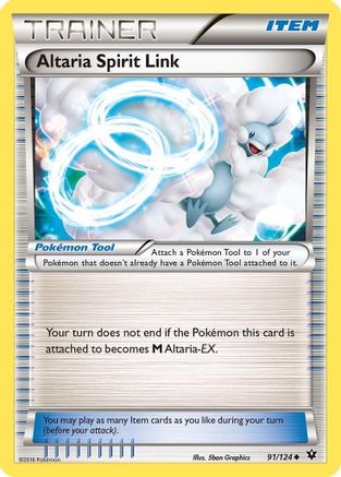 Altaria Spirit Link 91/124 - XY Fates Collide Reverse Holofoil