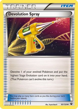 Devolution Spray 95/124 - XY Fates Collide Reverse Holofoil
