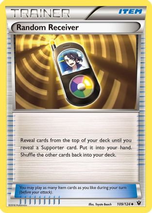 Random Receiver 109/124 - XY Fates Collide