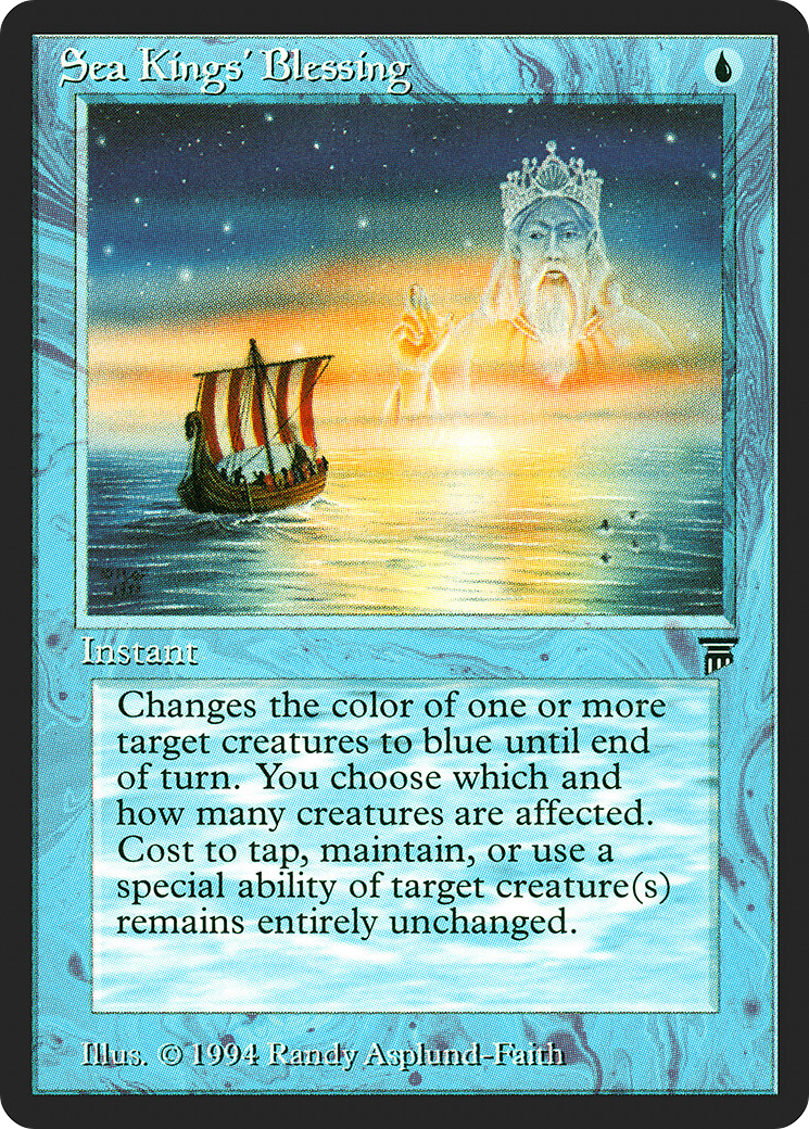 Sea Kings' Blessing (LEG-) - Legends