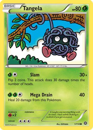 Tangela 1/114 - XY Steam Siege