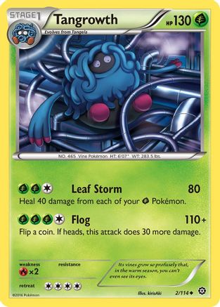 Tangrowth 2/114 - XY Steam Siege