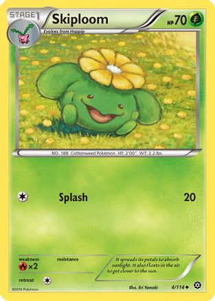 Skiploom 4/114 - XY Steam Siege