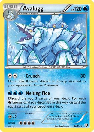 Avalugg 37/114 - XY Steam Siege