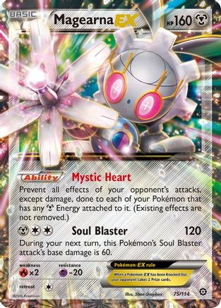 Magearna EX 75/114 - XY Steam Siege Holofoil