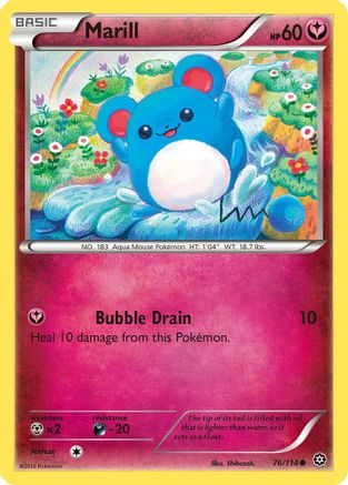 Marill 76/114 - XY Steam Siege