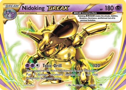 Nidoking BREAK 46/108 - XY Evolutions Holofoil