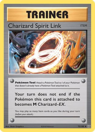 Charizard Spirit Link 75/108 - XY Evolutions Reverse Holofoil