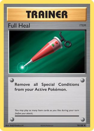 Full Heal 78/108 - XY Evolutions